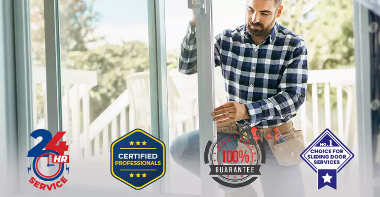 Leaking Sliding Glass Door Repair in Cooper City