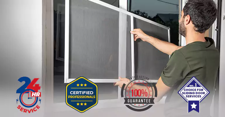Sliding Screen Door Frame Repair in Cooper City