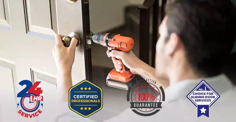 Sliding Wood Door Repair in Cooper City